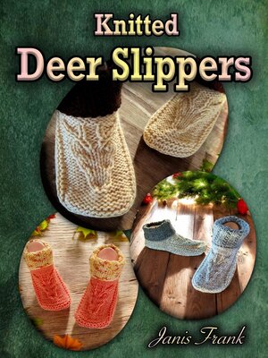 cover image of Knitted Deer Slippers